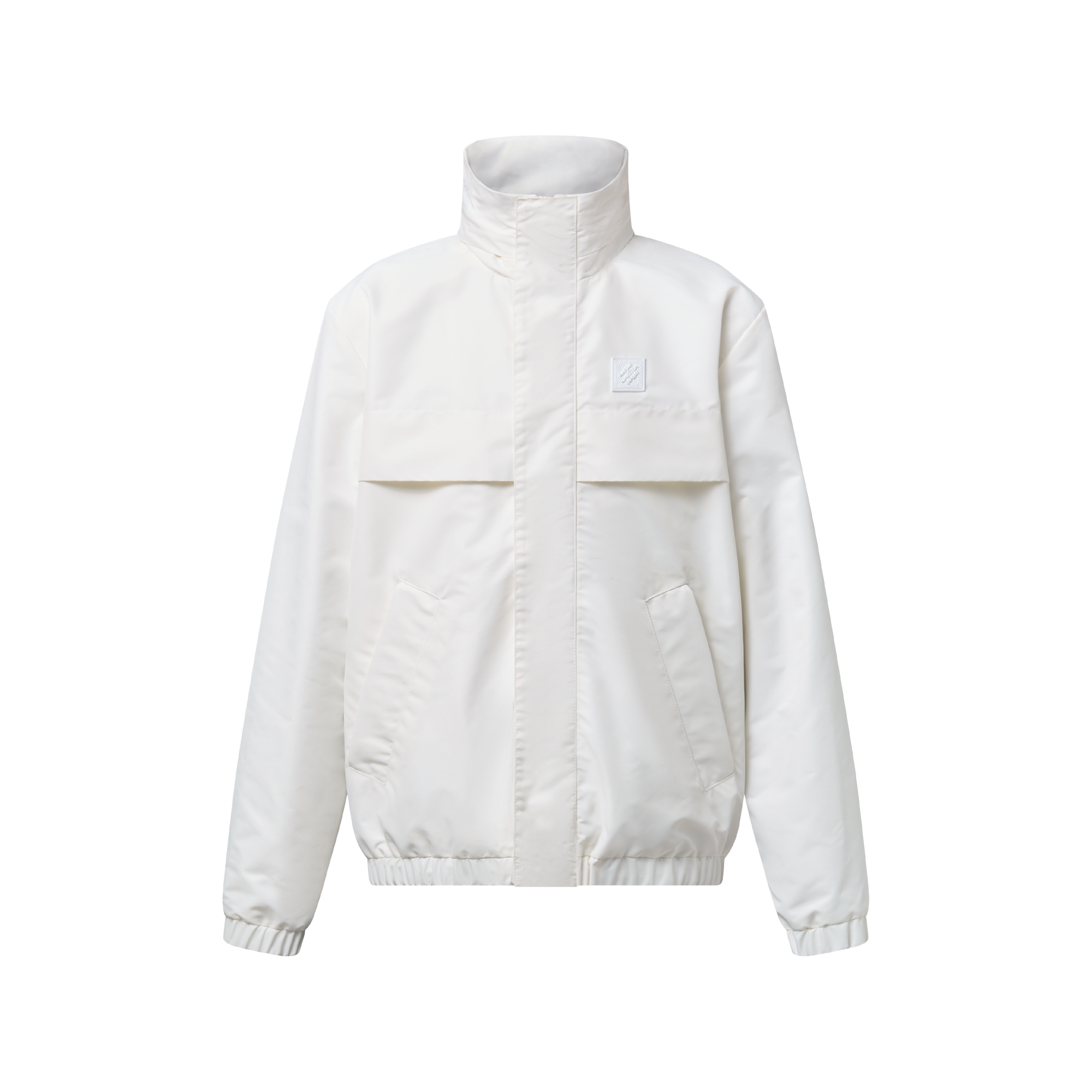 Giacca a Vento con Logo Blauer / Rosso